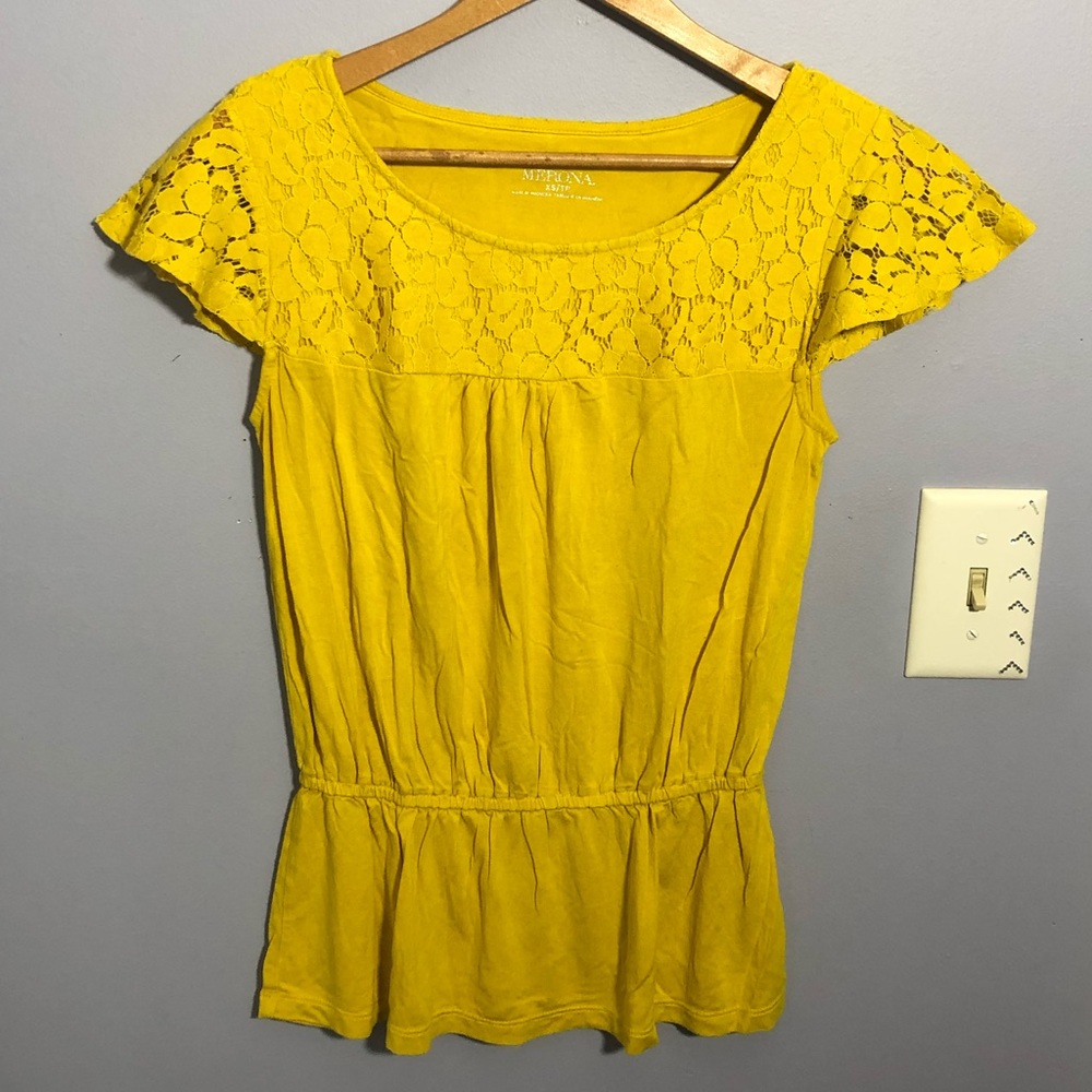 🦋Merona peplum top🦋